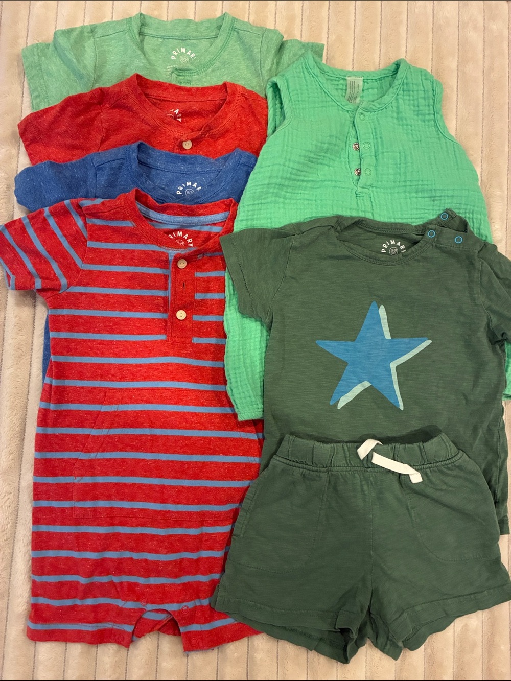 Primary Summer Bundle – 6 Piece Set ☀️🌈